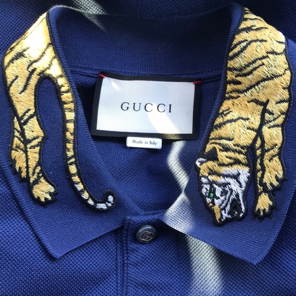 gucci polo tiger